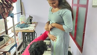 A young Kerala girl visited her tailor for a measurement. The tailor, with his charming demeanor, created a stunning outfit. He took liberties with the measurement, igniting her passion. Their intense encounter, filled with raw energy, culminated in a fiery finish.