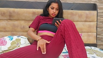 It was the morning after a long-awaited night, and the newlyweds woke up together. The husband couldn’t resist his sexy wife in lingerie, pulling her close for passionate kisses. She smiled, craving more.