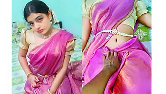 This hot Indian teen with stunning features and cute charm seduces her stepbrother, promising him something special if he keeps quiet. She strips, teases, and takes it hard, screaming, and rides him till the end.