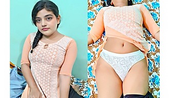 Desi Indian girl on a vacation with her boyfriend, relaxes in the hotel room pool. Her hot body shines under sun, arousing boyfriend’s desire. They make passionate love in the hotel room, exploring each other intensely.