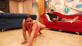 Malik came home from work, found the maid resting on the couch. His eyes roamed her legs, feet, and body. He got excited, indulged in some intimate foot play, then explored further with passion.